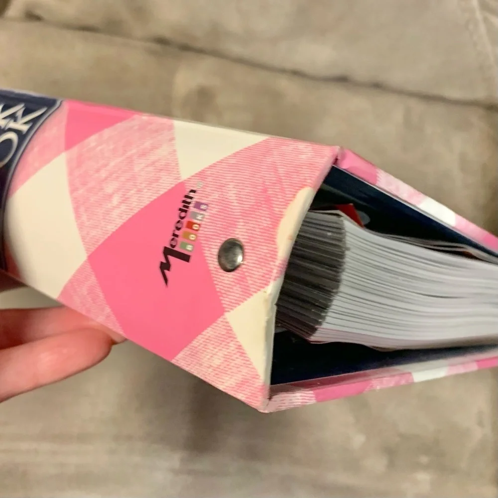 🎒BTS SALE📚 Better Homes and Gardens New Cook Book: Pink Plaid
